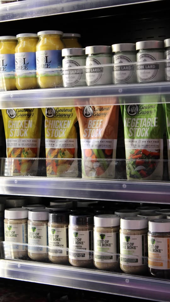 Gluten free stocks on the shelf
